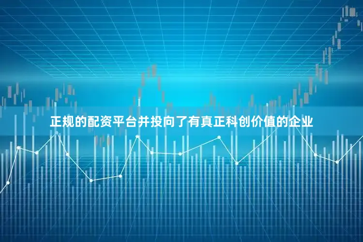 正规的配资平台并投向了有真正科创价值的企业